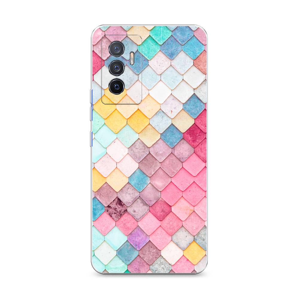 

Чехол Awog на Vivo V23e/Y75 4G "Нежные ромбики", Разноцветный, 267050-4