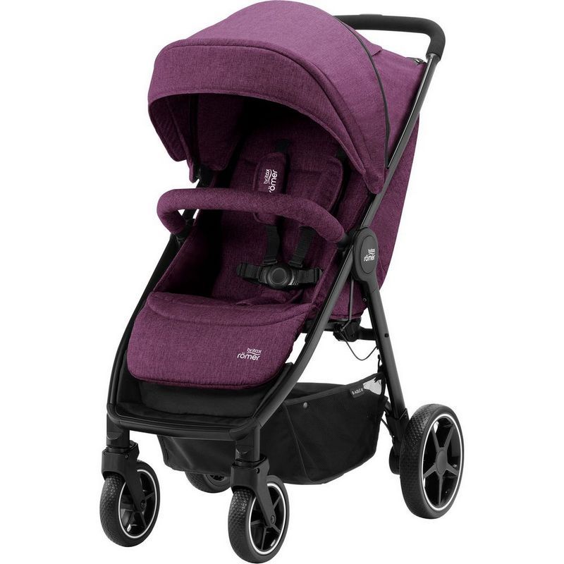 фото Коляска прогулочная britax roemer b-agile (бритакс рёмер) m cherry wine