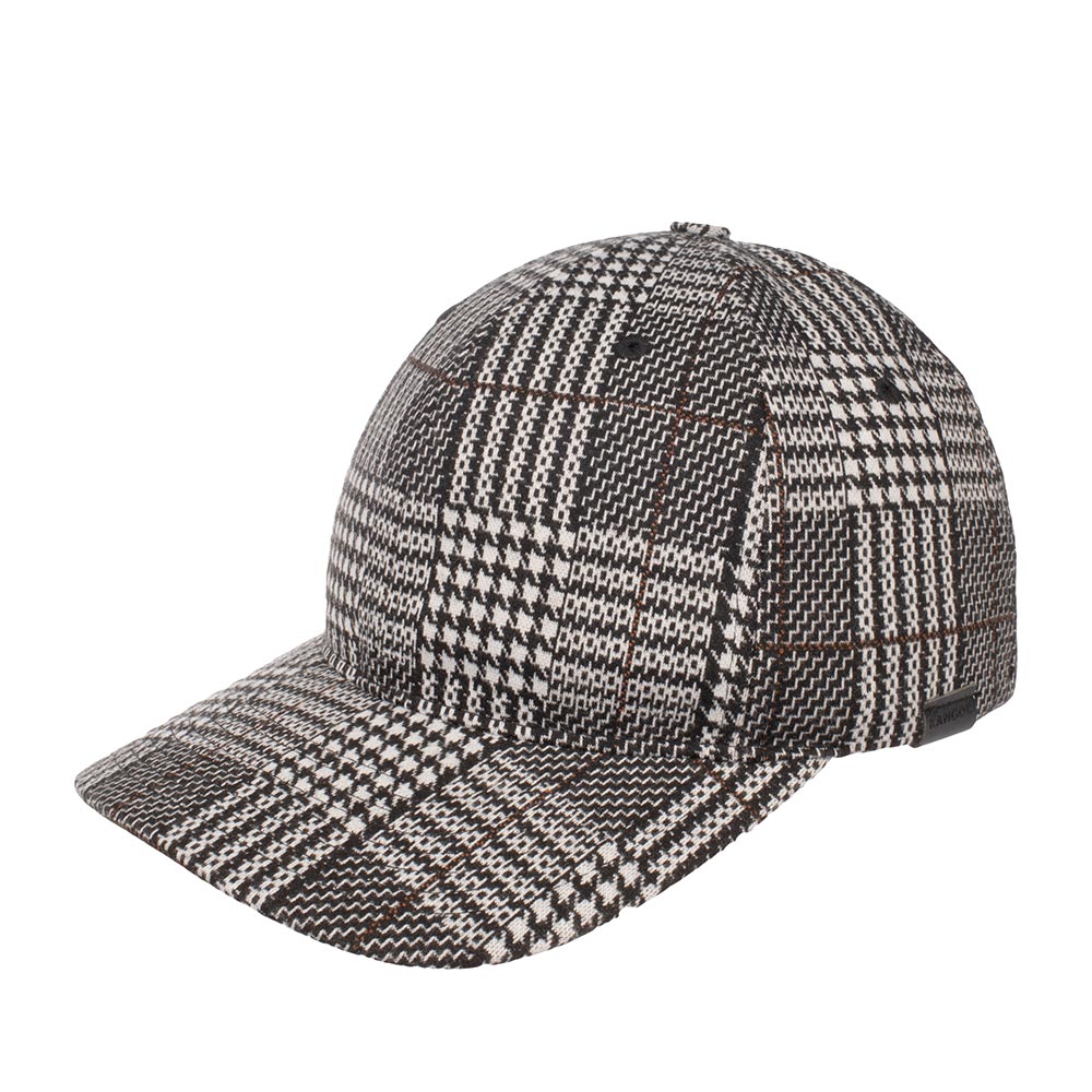 Бейсболка унисекс Kangol K5143HT Pattern Flexfit Baseball черная р 60 7340₽