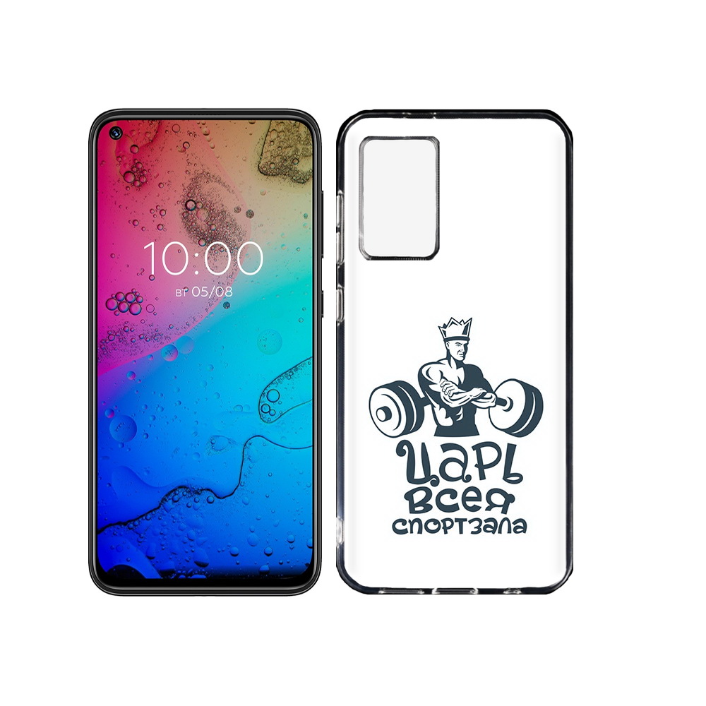

Чехол MyPads Tocco для BQ Aurora бодибилдинг царь спортзала, Прозрачный, Tocco
