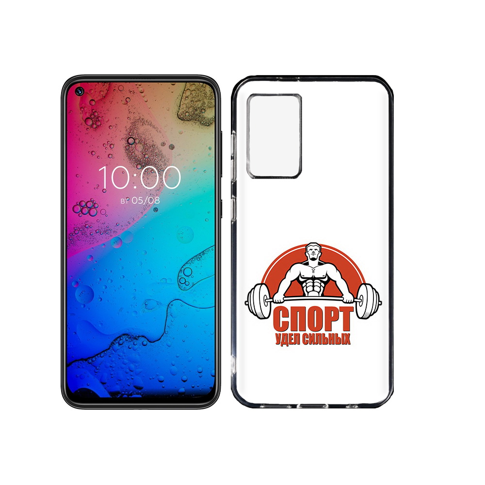 

Чехол MyPads Tocco для BQ Aurora бодибилдинг спорт, Прозрачный, Tocco