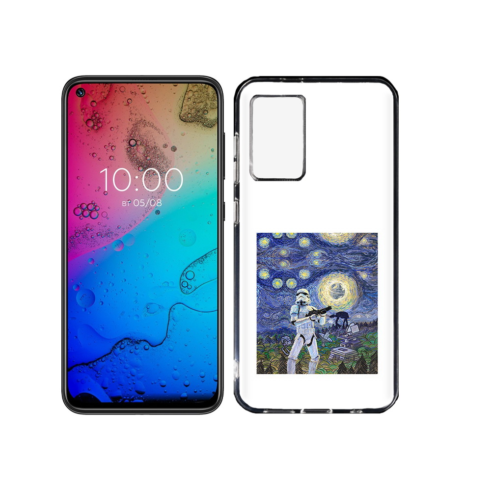 

Чехол MyPads Tocco для BQ Aurora star wars звездная ночь, Прозрачный, Tocco