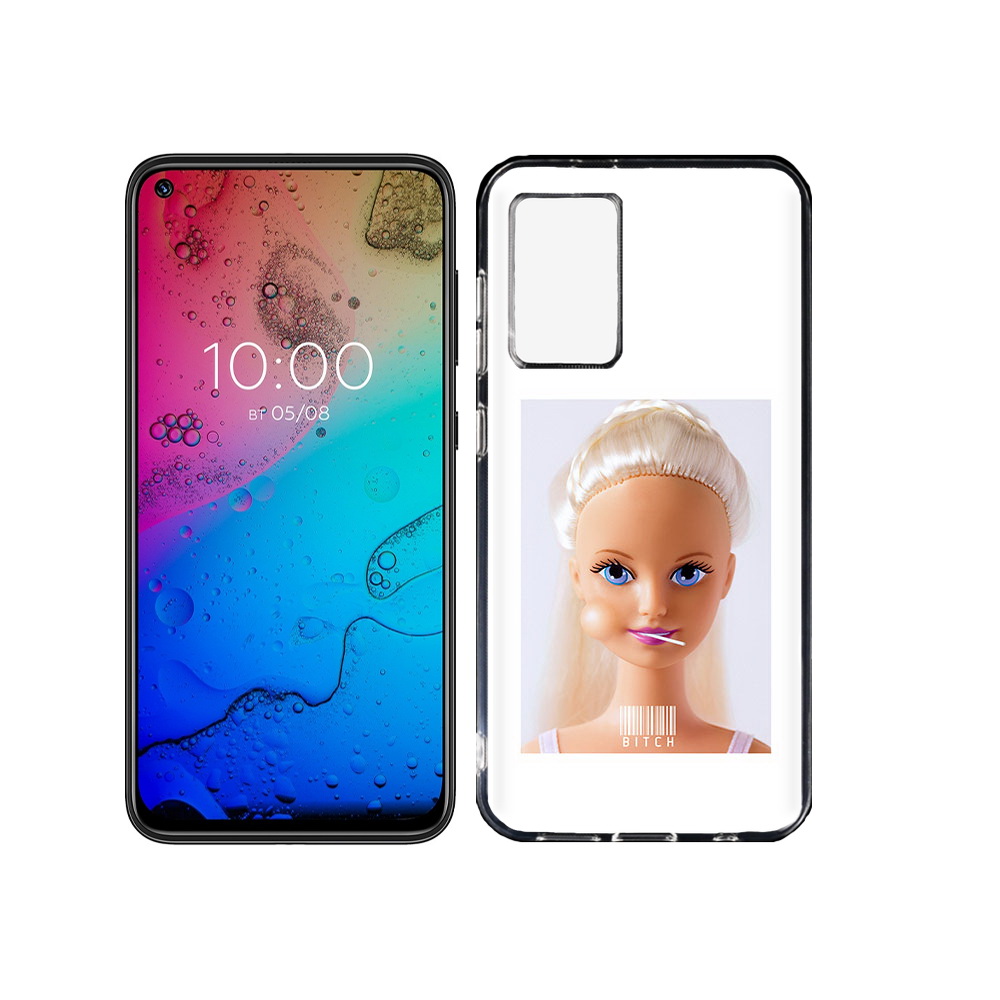 

Чехол MyPads Tocco для BQ Aurora барби, Прозрачный, Tocco