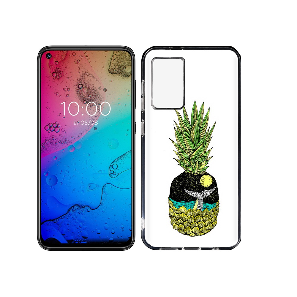 

Чехол MyPads Tocco для BQ Aurora ананас с китом, Прозрачный, Tocco