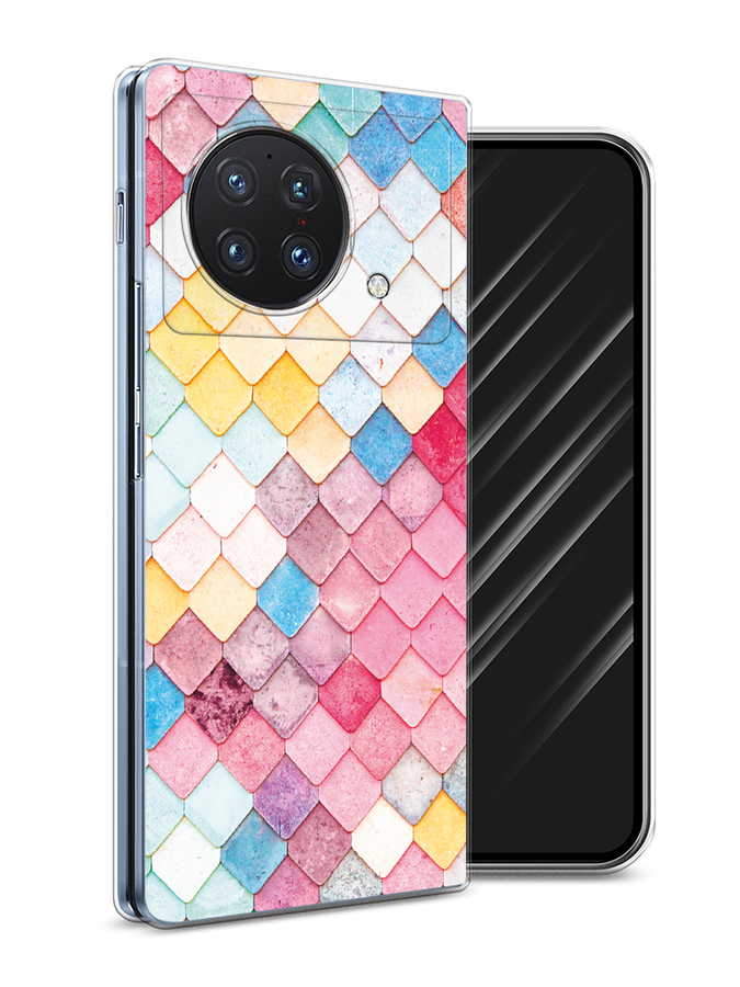 

Чехол Awog на Vivo X Fold "Нежные ромбики", Разноцветный, 266750-4