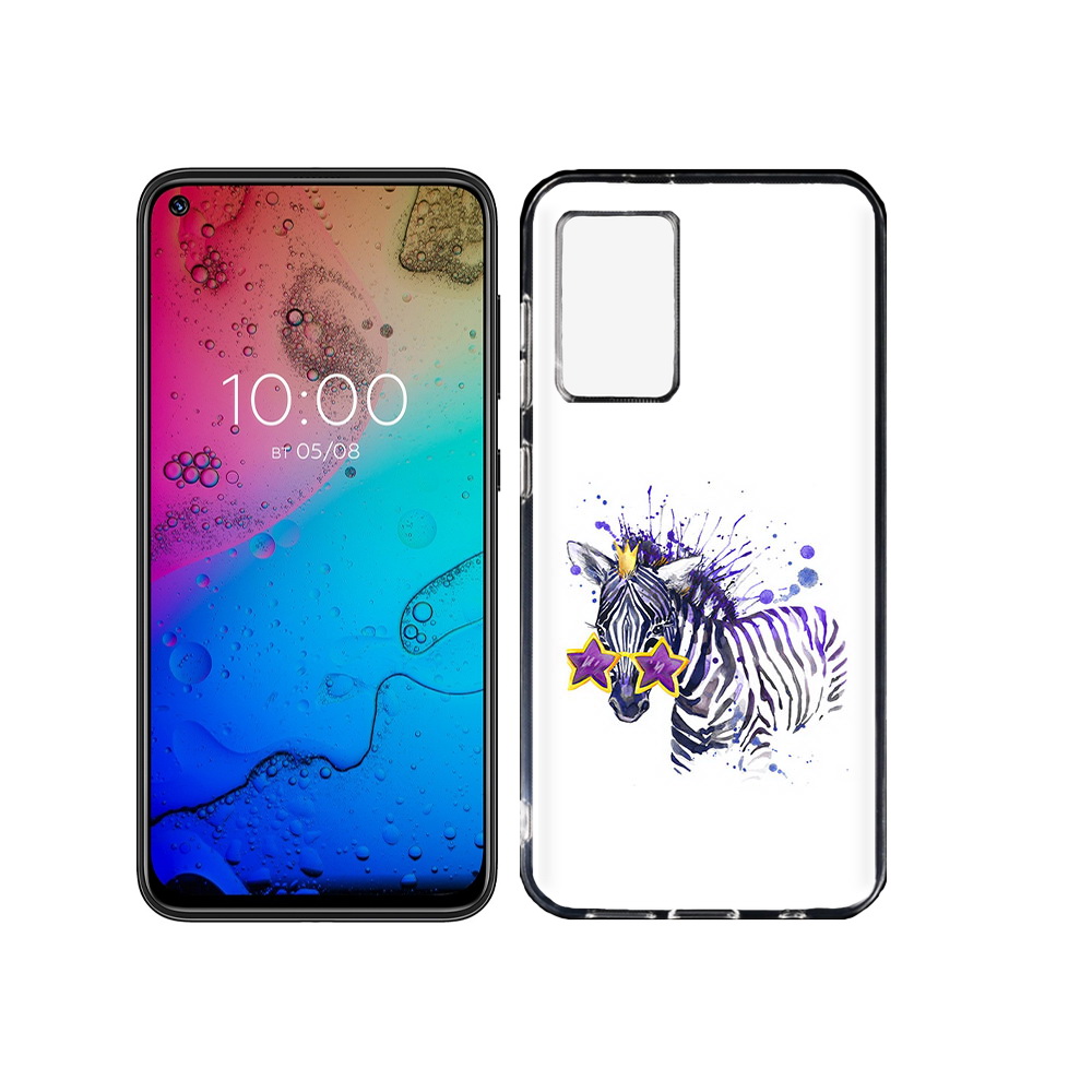 

Чехол MyPads Tocco для BQ Aurora акварельная зебра, Прозрачный, Tocco