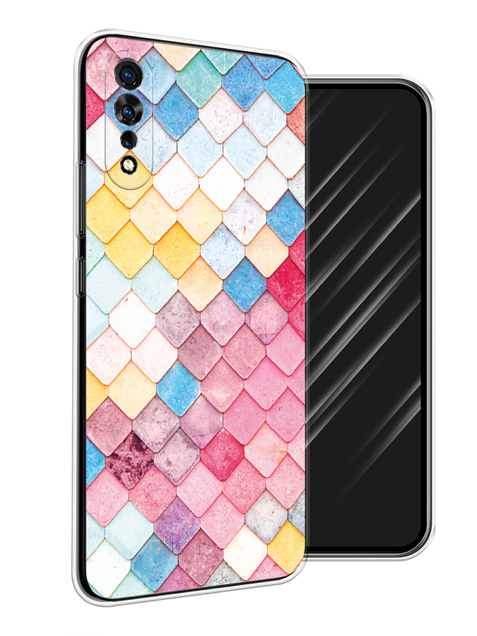 

Чехол Awog на Vivo iQOO Neo/V17 Neo "Нежные ромбики", Разноцветный, 262050-4