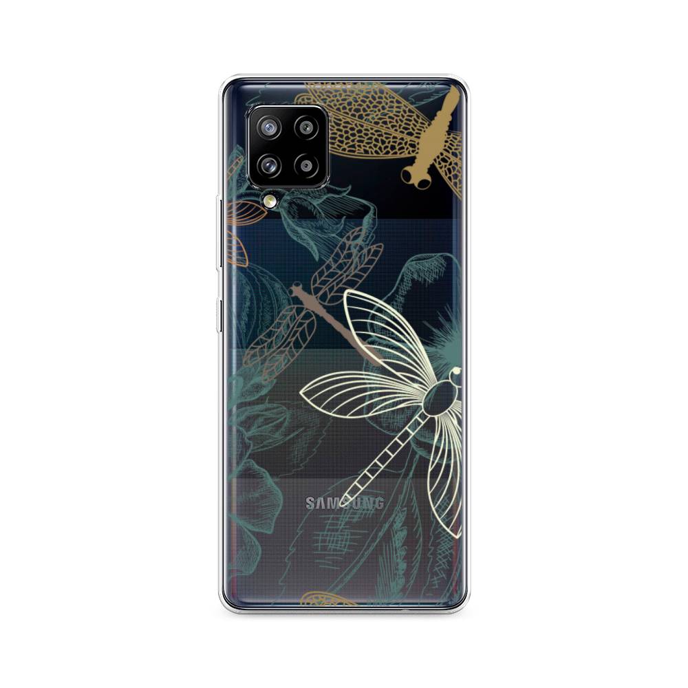 

Чехол Awog на Samsung Galaxy A42 / Самсунг A42 "Тени стрекоз", Разноцветный, 2101750-8