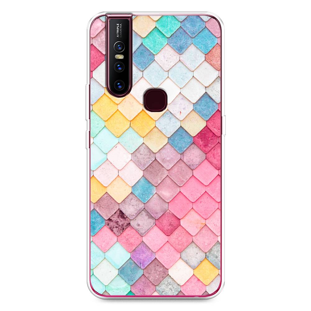 

Чехол Awog на Vivo V15 "Нежные ромбики", Разноцветный, 261050-4