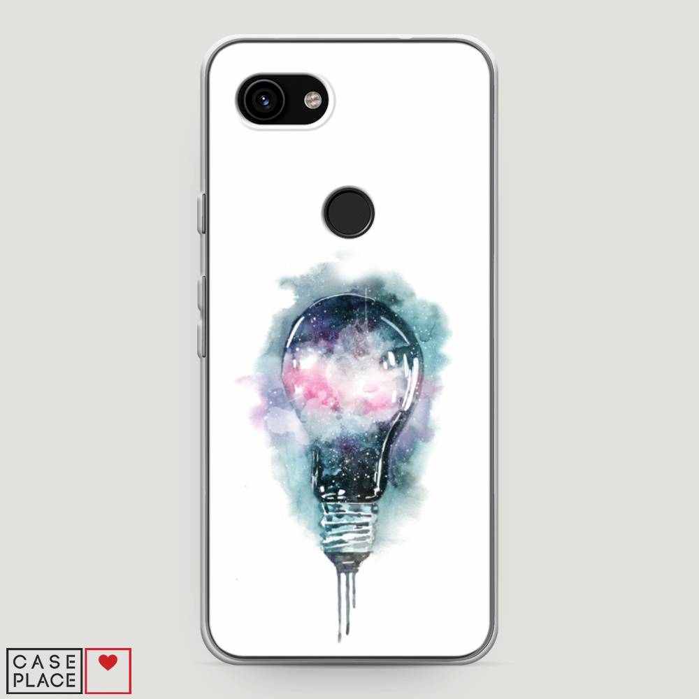 

Чехол на Google Pixel 3a "Волшебная лампа", Белый;серый, 270150-4