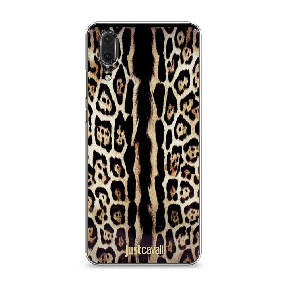 

Чехол на Huawei P20 "Леопард кавалли", Черный;коричневый, 64350-1