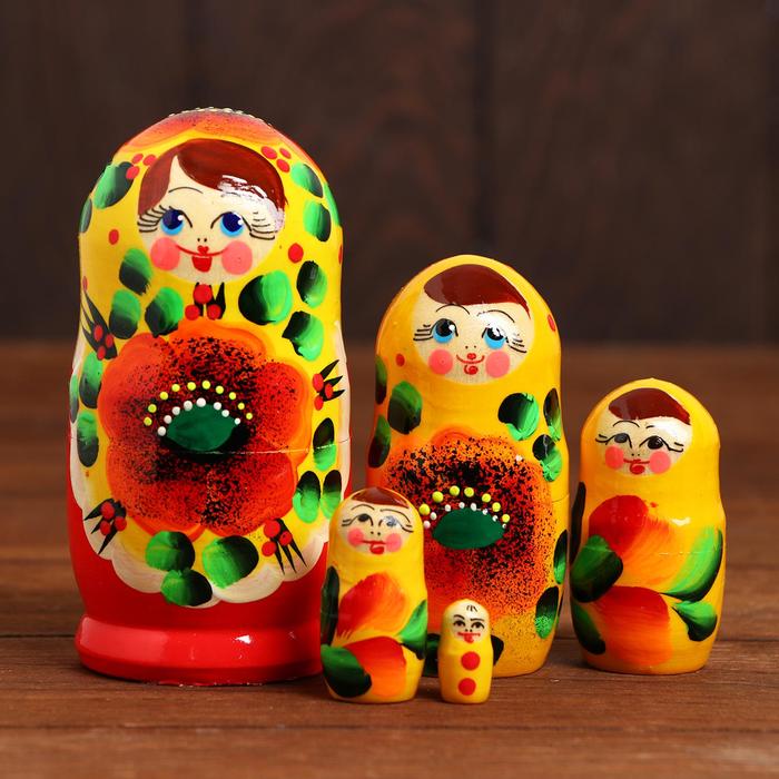 

Матрёшка 5 в 1, расписная, малая