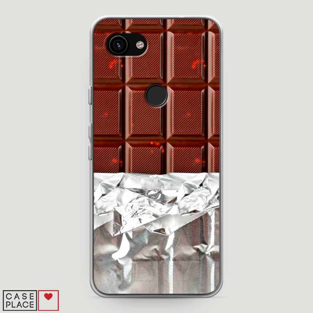 

Чехол на Google Pixel 3a "Шоколад в обертке", Коричневый, 270150-6
