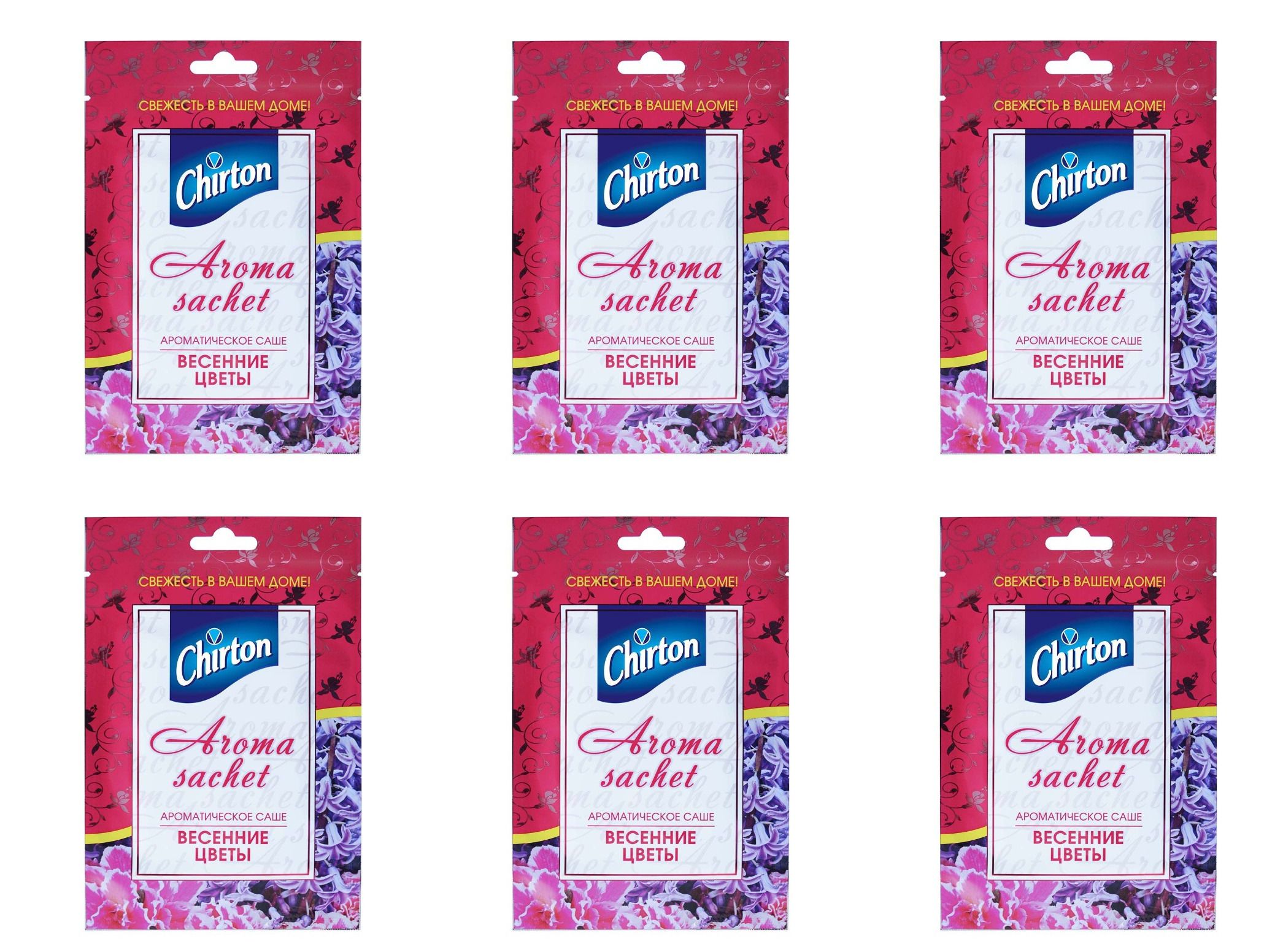 

Chirton Ароматическое саше Весенние Цветы, 15 г, 6 шт, 4670013301928