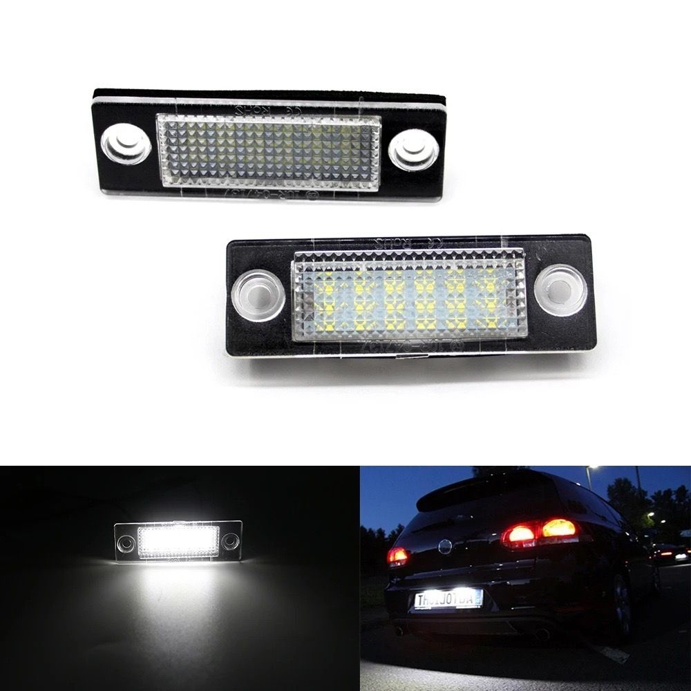 

Подсветка номера диодная VW Golf Jetta Passat CaddyTouran VW Transporter Skoda Superb 2 шт, VW Golf