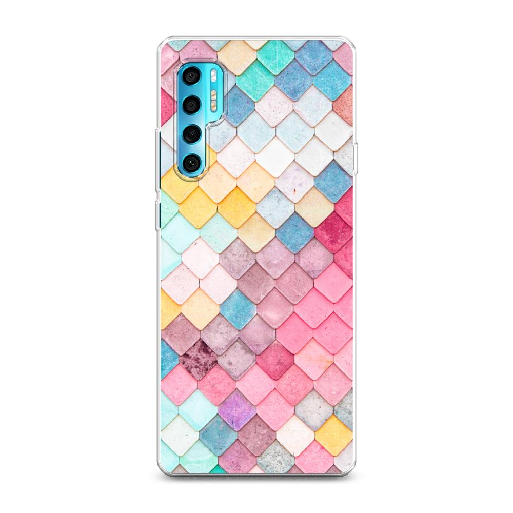 

Чехол Awog на TCL 20 Pro 5G "Нежные ромбики", Разноцветный, 290850-4