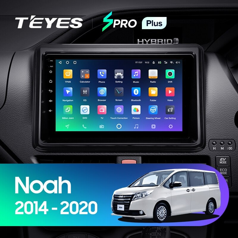 Штатная магнитола Teyes SPRO Plus 464 Toyota Voxy III R80 2014-2020 3330000₽