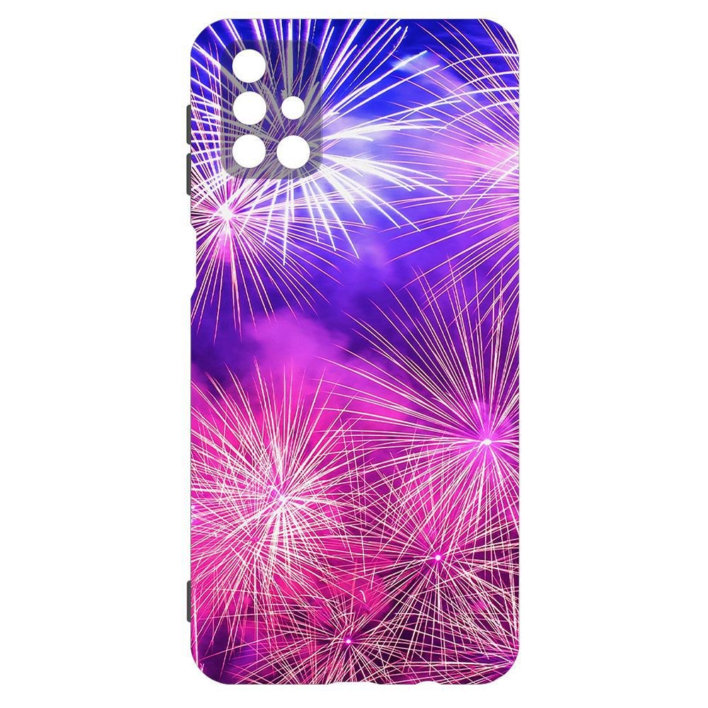 

Чехол-накладка Krutoff Софт Кейс Салют для Samsung Galaxy M51 (M515) черный