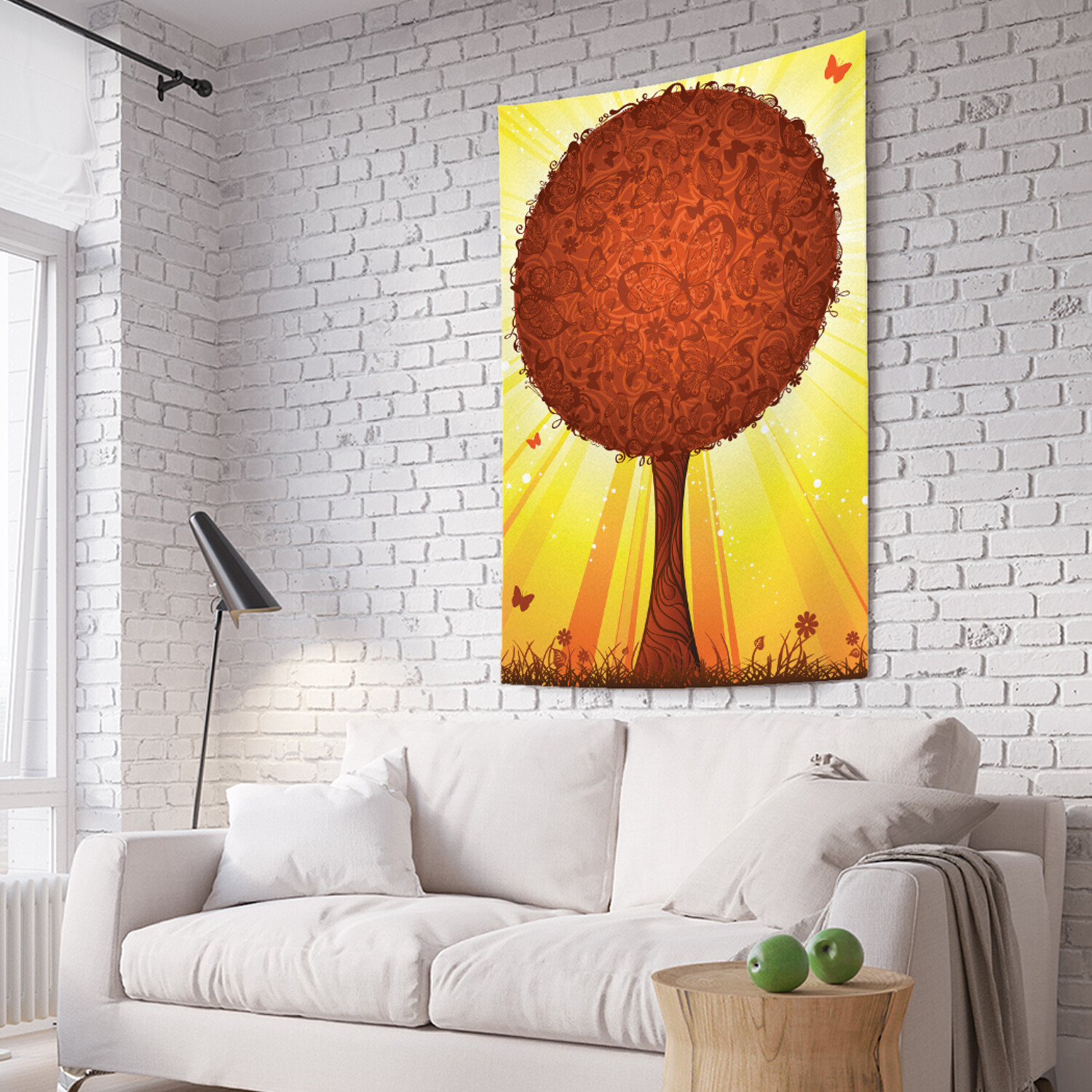 

Вертикальное фотопанно на стену JoyArty Лучистая крона 150x200 см, Лучистая крона