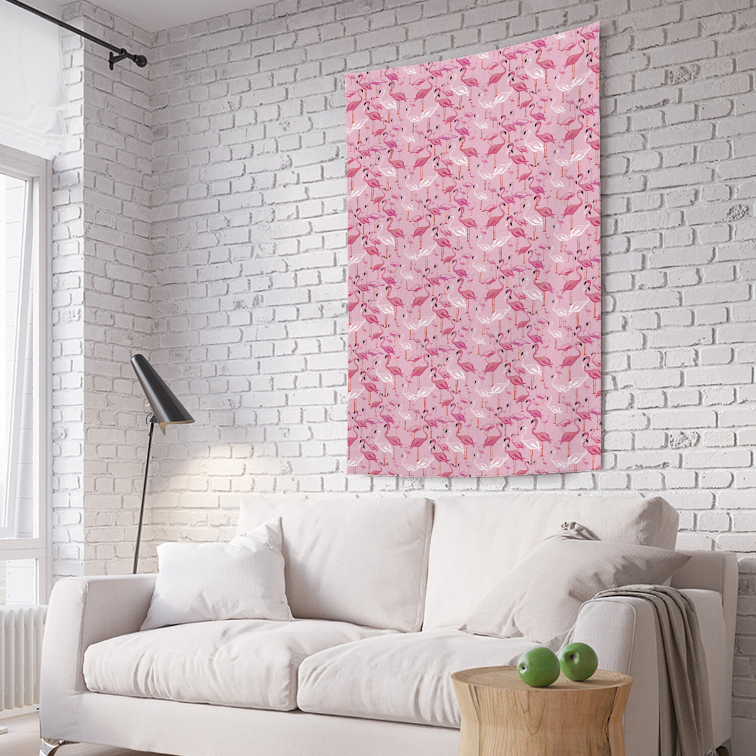 

Вертикальное фотопанно на стену JoyArty Разные фламинго 150x200 см, Разные фламинго