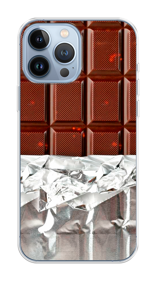 

Чехол на Apple iPhone 13 Pro Max "Шоколад в обертке", Коричневый, 14450-1