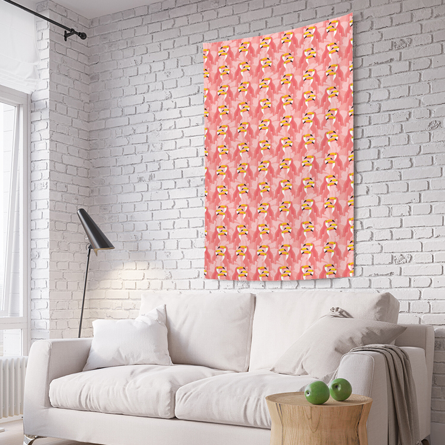 

Вертикальное фотопанно на стену JoyArty Стая туканов 150x200 см, Стая туканов