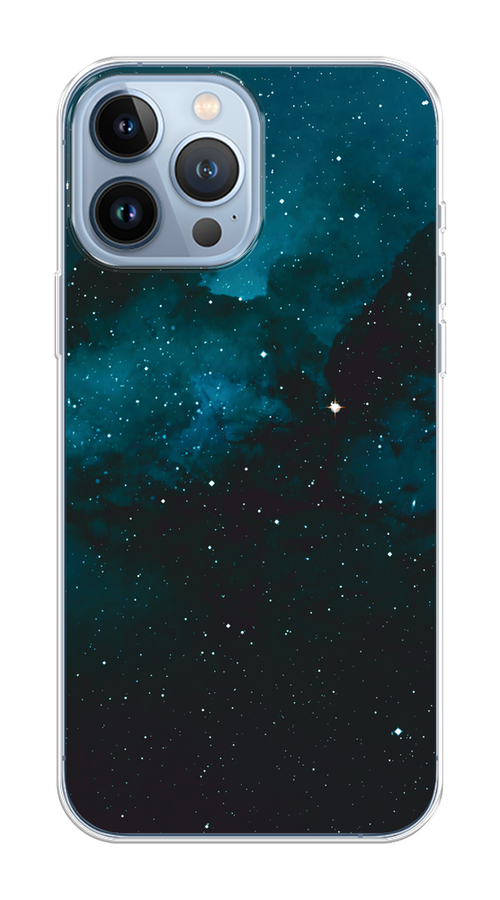 

Чехол на Apple iPhone 13 Pro Max "Синий космос", 14450-1