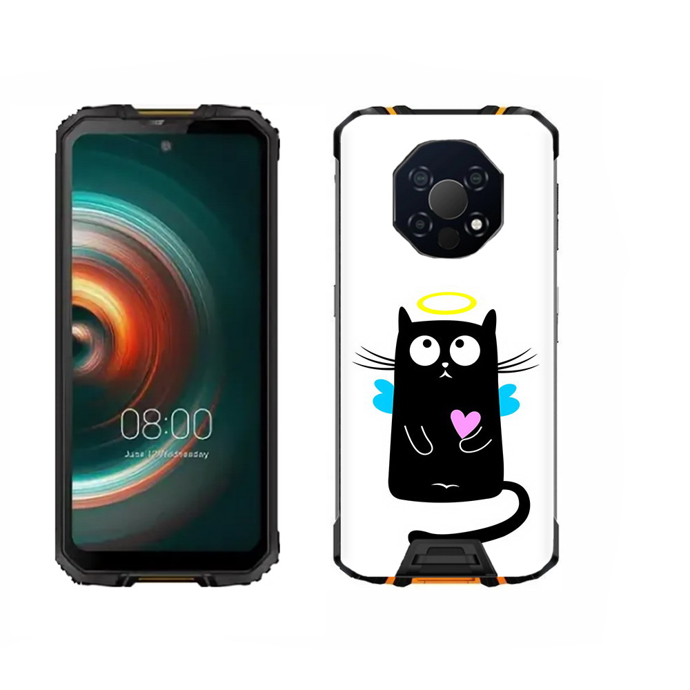 

Чехол MyPads Tocco для Oukitel WP13 Кот ангелок, Прозрачный, Tocco