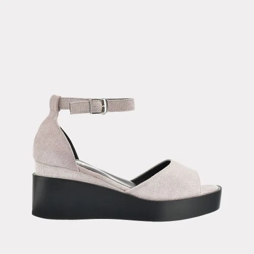 

Босоножки женские Versiya shop H23 серые 37 RU, H23