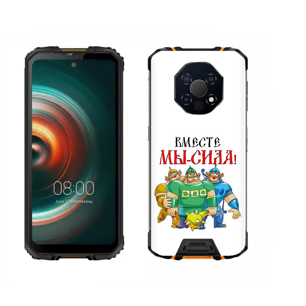 

Чехол MyPads Tocco для Oukitel WP13 23 февраля богатыри, Прозрачный, Tocco