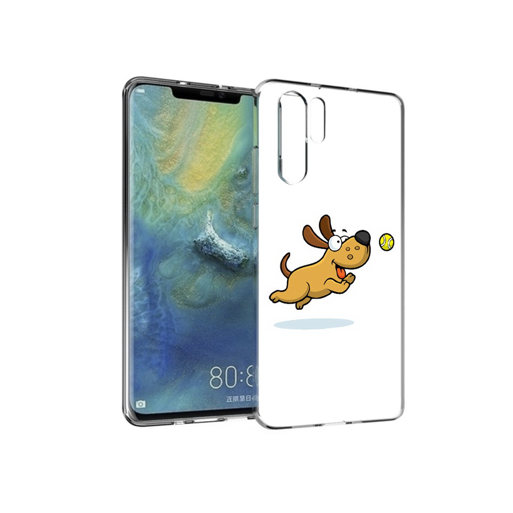 

Чехол MyPads Tocco для Huawei P30 Pro пёсик, Прозрачный, Tocco