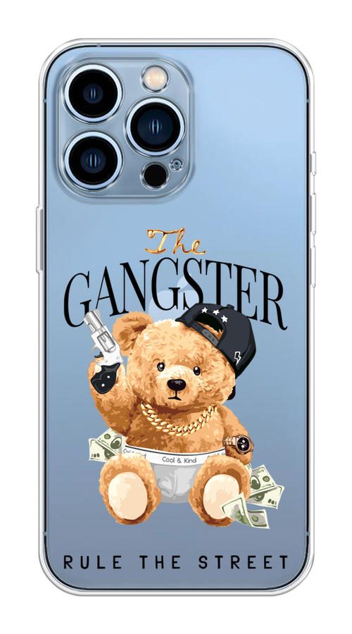 

Чехол на Apple iPhone 13 Pro "The Gangster", Бежевый;серый;черный, 14350-6