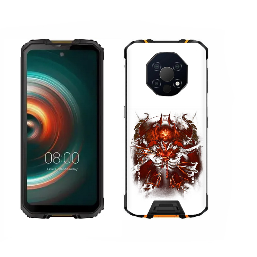 

Чехол MyPads Tocco для Oukitel WP13 яркий демон, Прозрачный, Tocco
