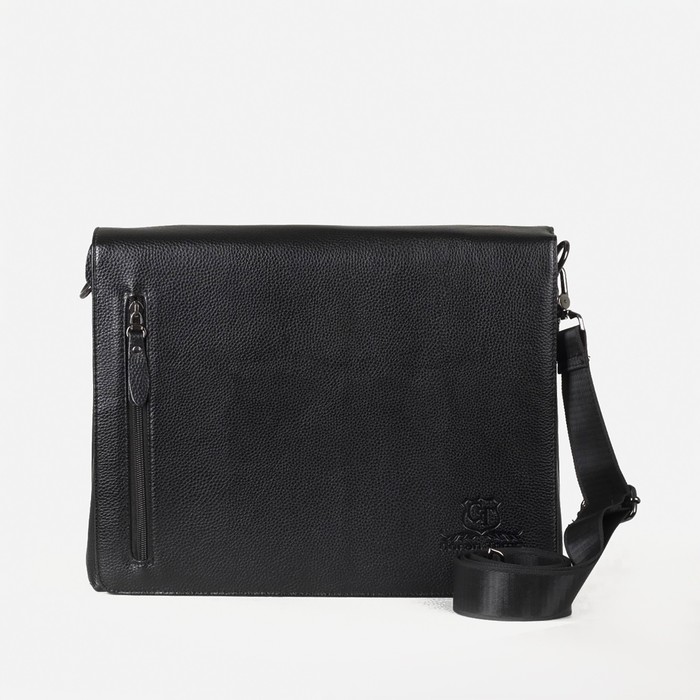 

Сумка мужская Goran Tomp 5277235 черная, Черный