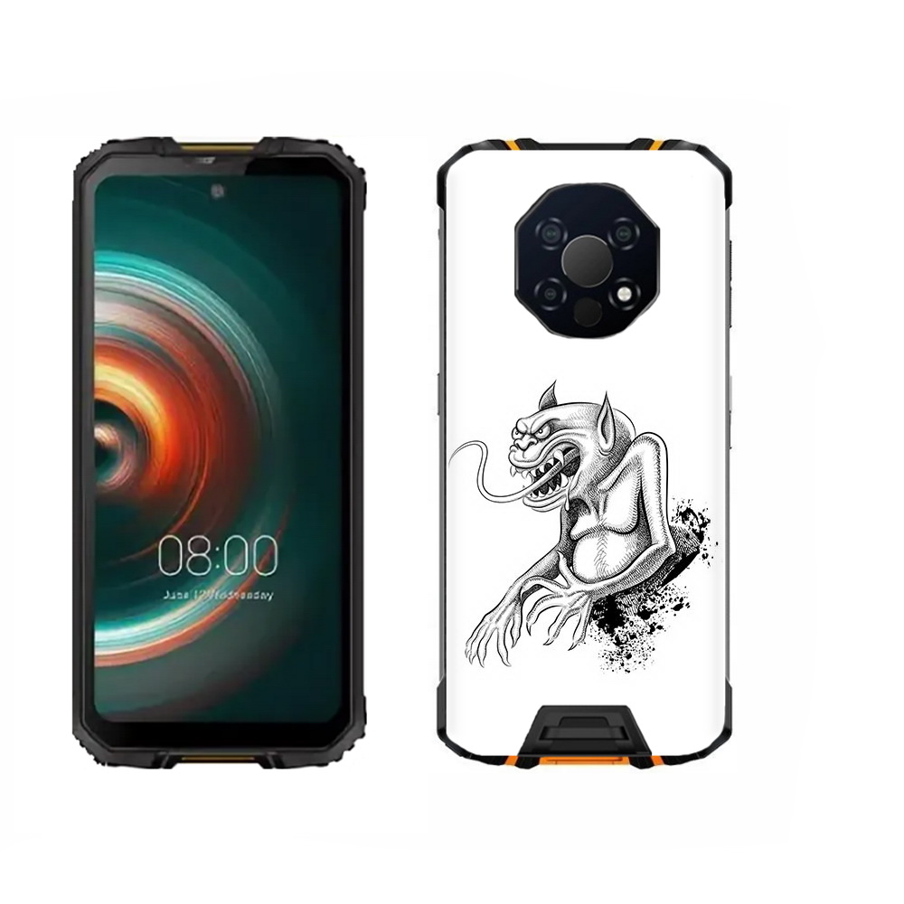 

Чехол MyPads Tocco для Oukitel WP13 чорт, Прозрачный, Tocco