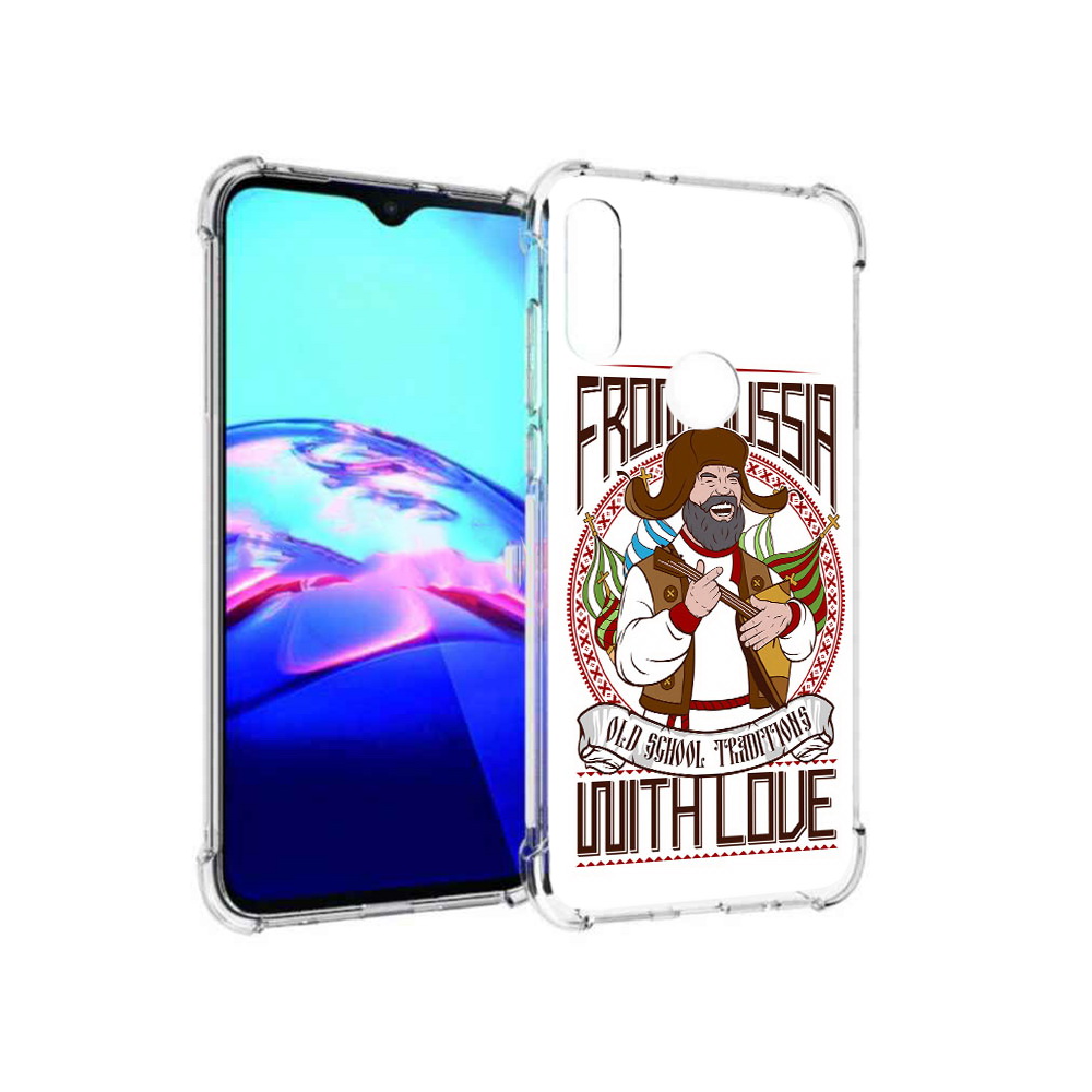

Чехол MyPads Tocco для Motorola Moto E русский мужчина (PT227064.345.590), Прозрачный, Tocco