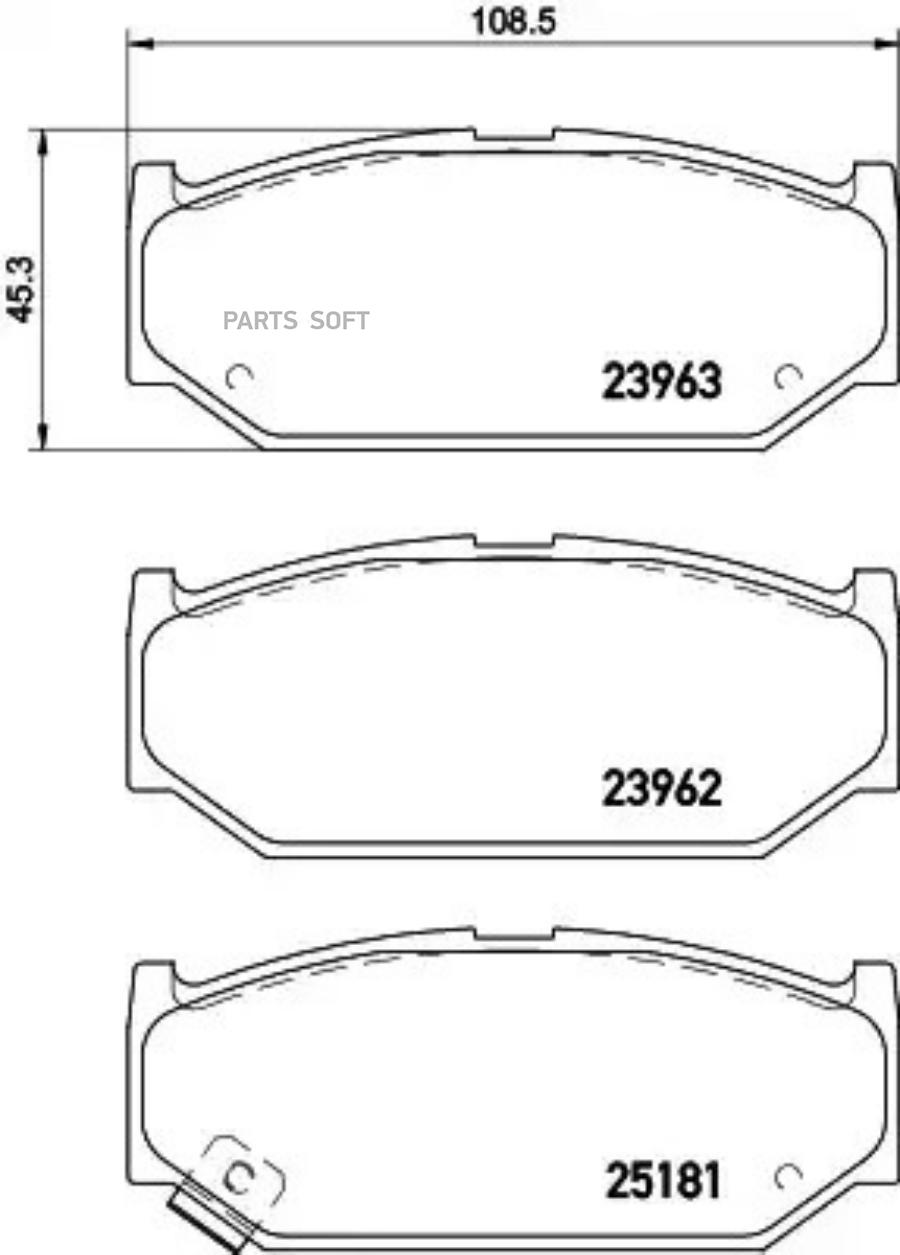 

Колодки Тормозные Перед Suzuki Jimny, Swift Iii 05- Np9009 NISSHINBO арт. NP9009