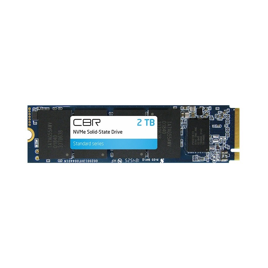 SSD накопитель CBR Standard M.2 2280 2 ТБ (SSD-002TB-M.2-ST22)