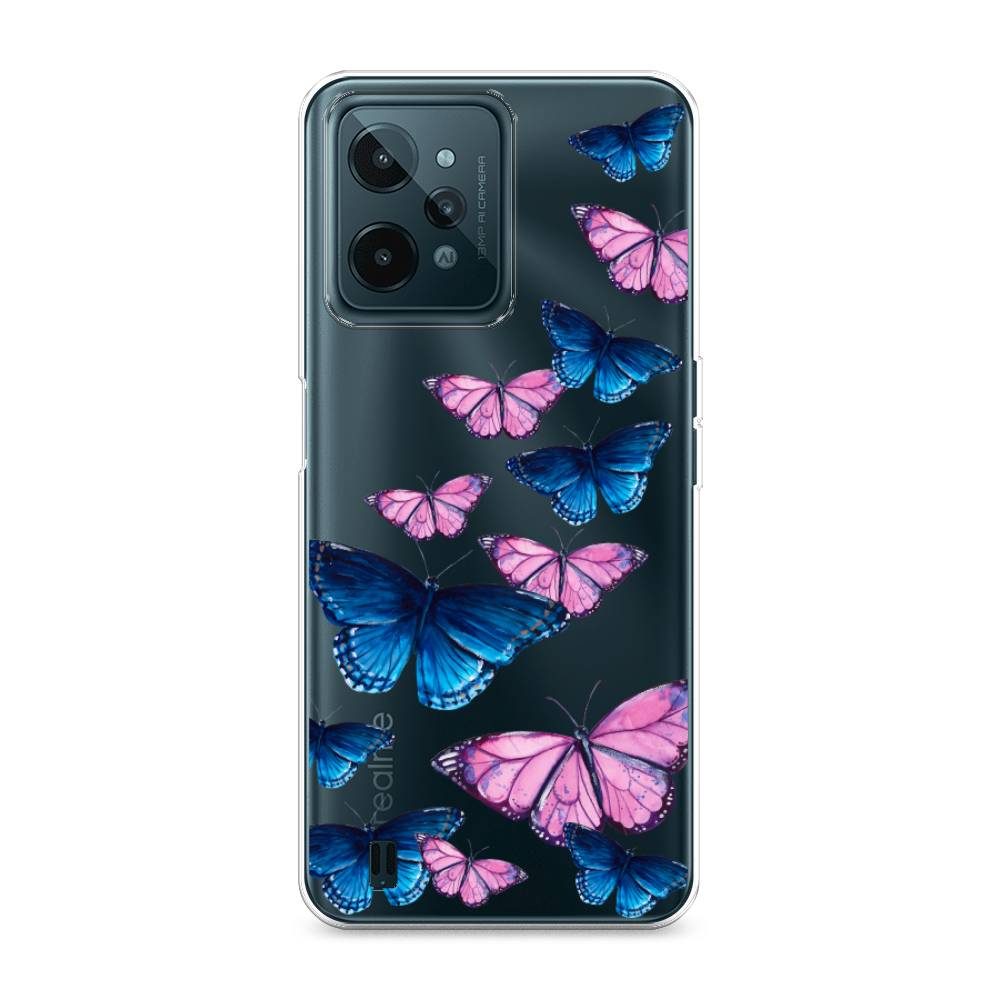 

Чехол Awog на Realme C31 "Полет бабочек", Разноцветный, 259350-2