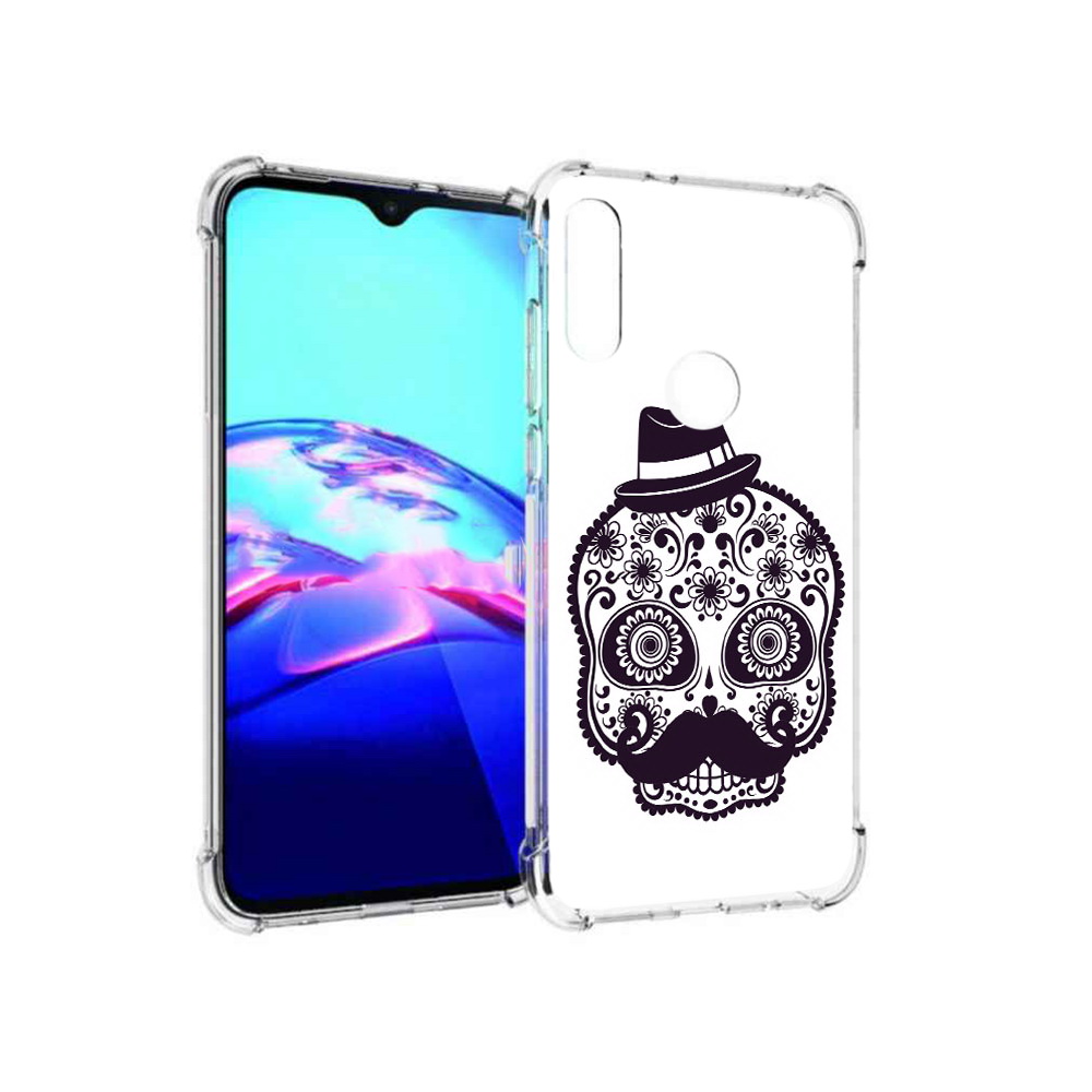 

Чехол MyPads Tocco для Motorola Moto E разрисованный скелет (PT227064.345.575), Прозрачный, Tocco