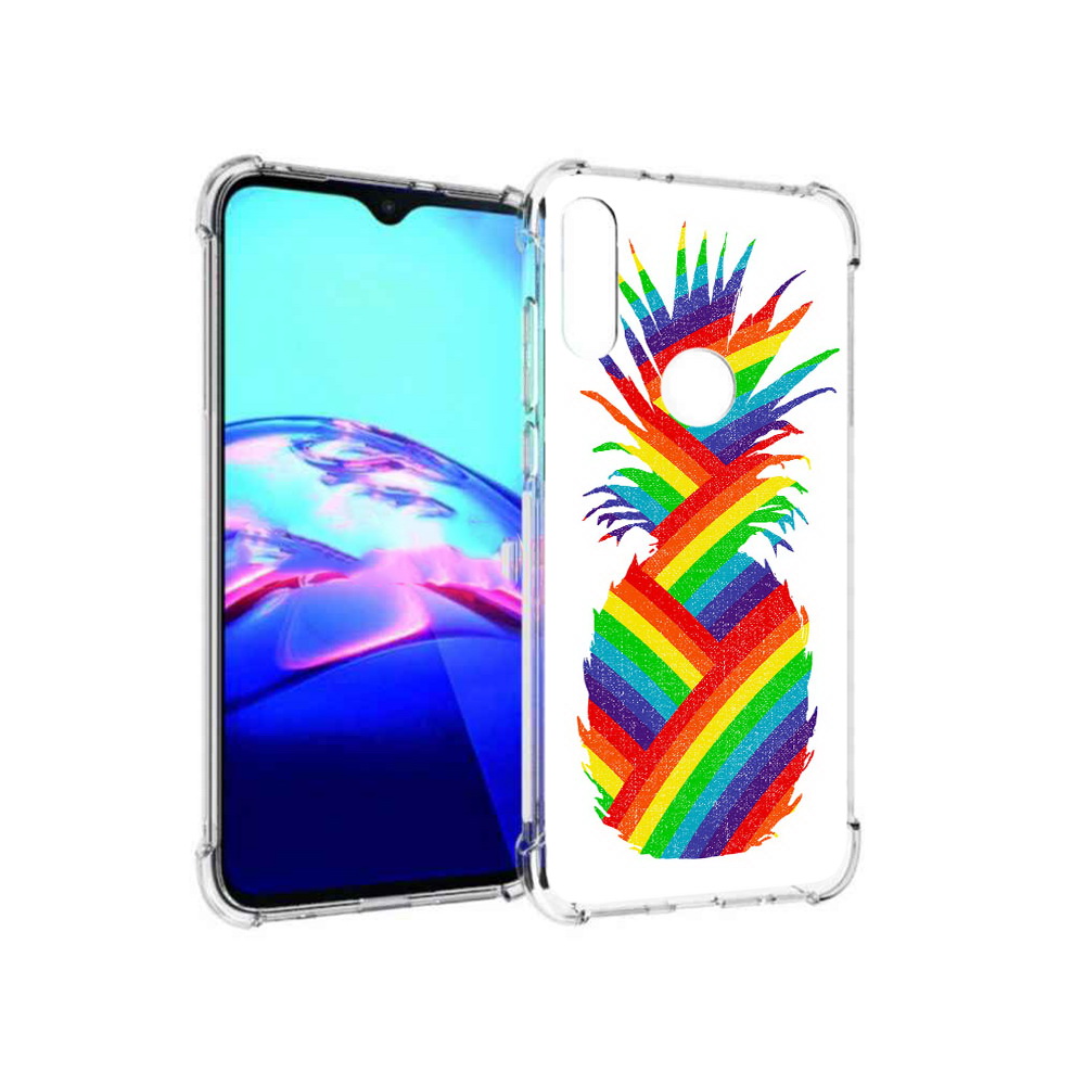 

Чехол MyPads Tocco для Motorola Moto E радужный ананас (PT227064.345.566), Прозрачный, Tocco