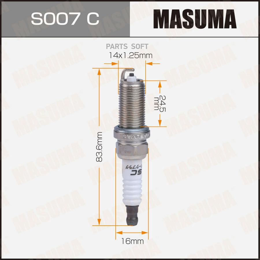 

Свеча Зажигания Lfr5A-11 (6376) MASUMA s007c