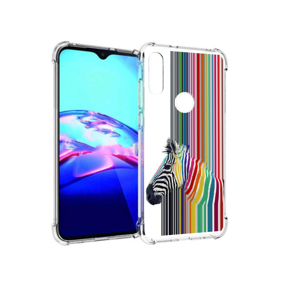 

Чехол MyPads Tocco для Motorola Moto E радужная зебра (PT227064.345.565), Прозрачный, Tocco