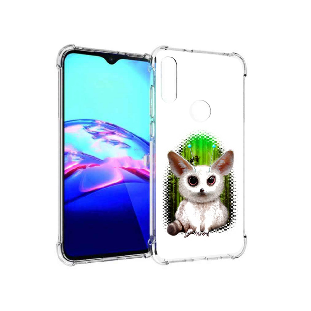 

Чехол MyPads Tocco для Motorola Moto E пушистое животное (PT227064.345.560), Прозрачный, Tocco
