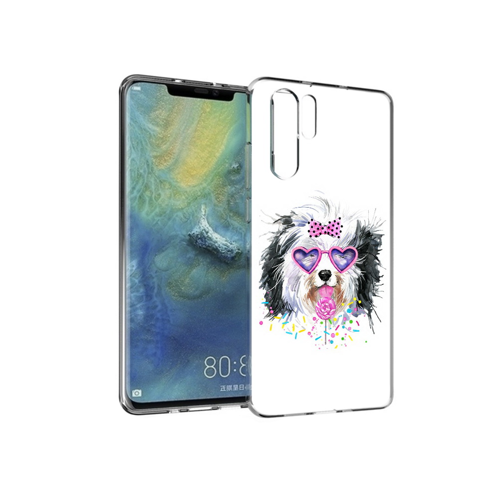 

Чехол MyPads Tocco для Huawei P30 Pro пушистик, Прозрачный, Tocco