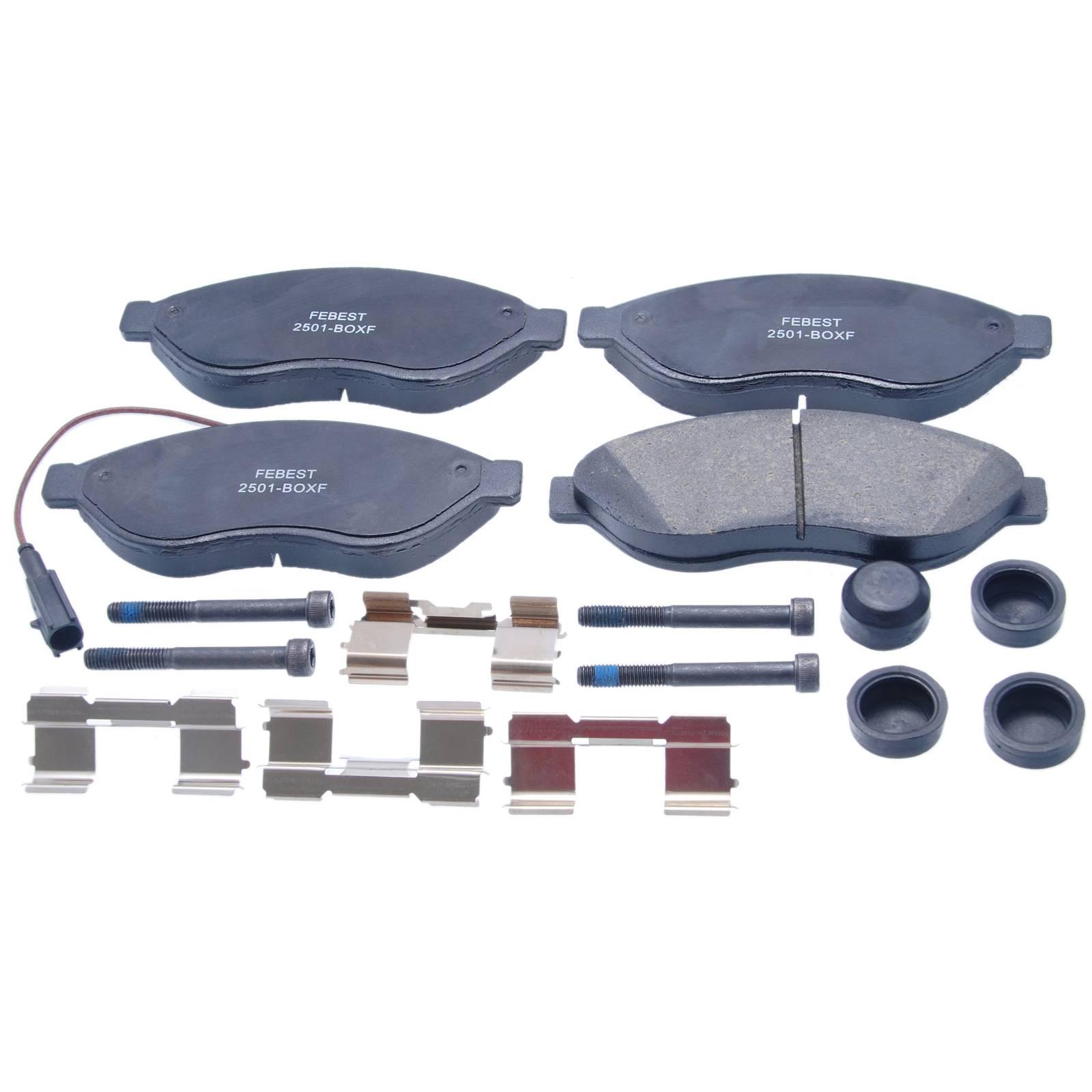 

Тормозные колодки FEBEST 2501BOXF