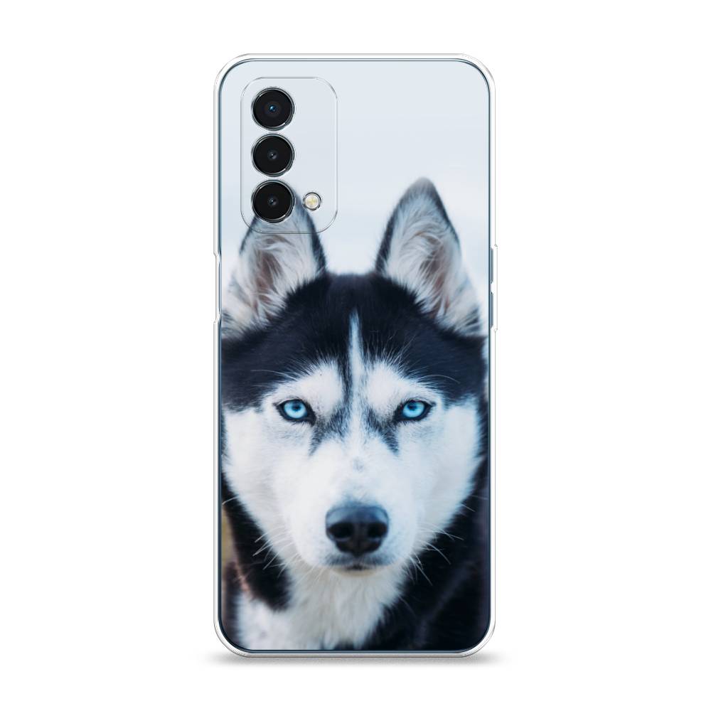 

Чехол на OnePlus Nord N200 5G "Хаски 2", Синий;белый, 152250-1