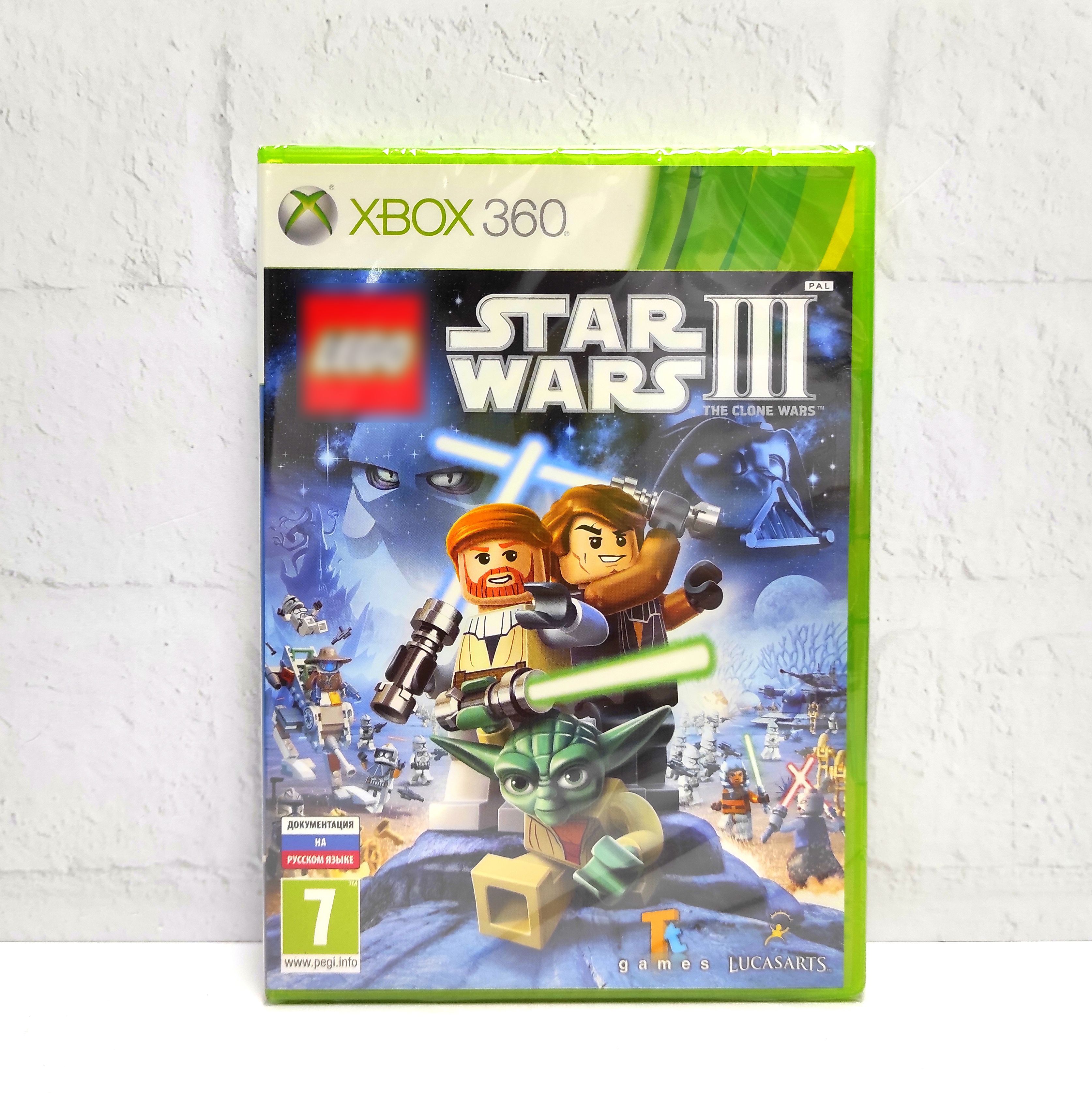 Игра LEGO Star Wars 3 III The Clone Wars Война Клонов Xbox 360 5721₽