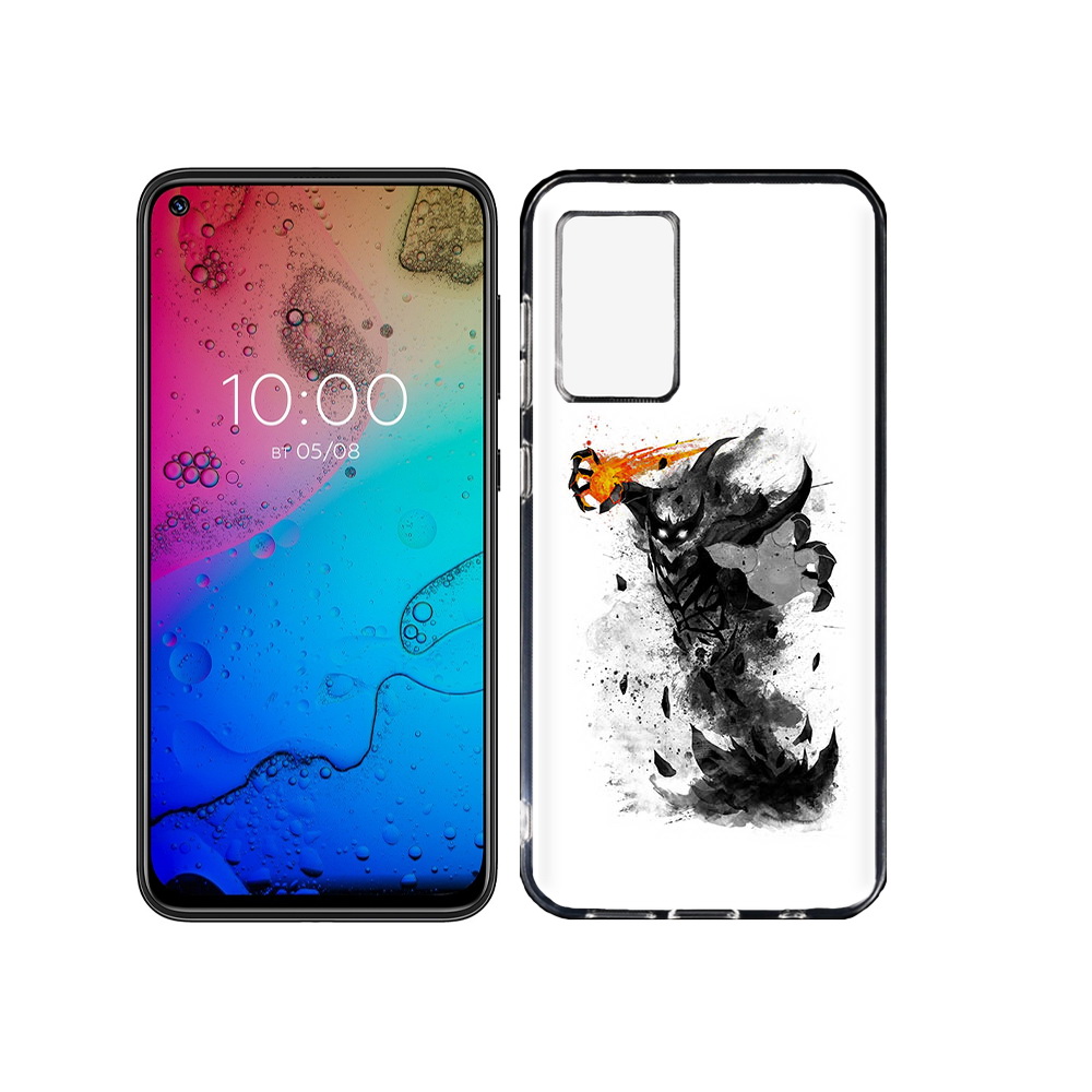 

Чехол MyPads Tocco для BQ Aurora nevermore черно белый, Прозрачный, Tocco
