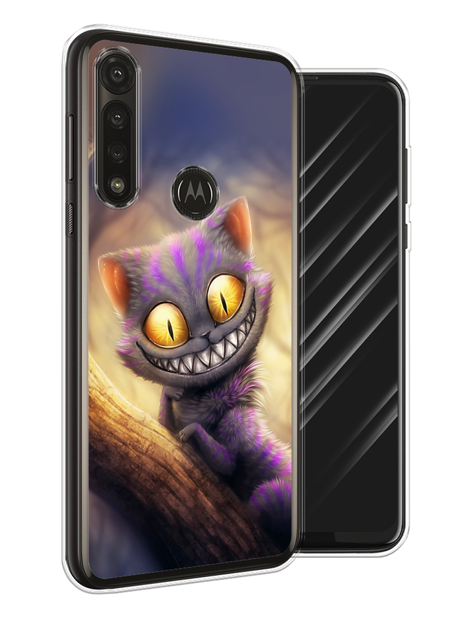 

Чехол Awog на Motorola Moto G Power 2020 "Cheshire Cat", Разноцветный, 242650-1